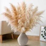 10 PCS 40" Tall Pampas Grass Stems in Natural Beige