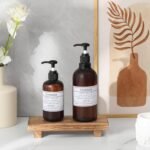 Wood Bathroom Tray Farmhouse Decor Kitchen Soap Holder, 8.7"x3.6" Brown - Image 5