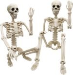 2 Pack 36"Halloween Skeleton - 3 ft Life Size
