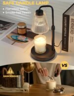 Candle Warmer Lamp with Timer, Birthday Gifts for Women Home Decor - Image 3