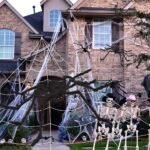 200" Halloween Decorations Spider Web Outdoor +59" Giant Spider Décor - Image 6