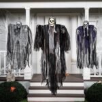 3 Pack Hanging Halloween Skeleton Ghosts Decorations, Grim Reapers for Best Halloween Outdoor Decorations - Image 7