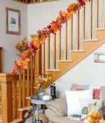 2 Pack Fall Garland Maple Leaf, 5.9Ft/Piece 7 Colors - Image 7